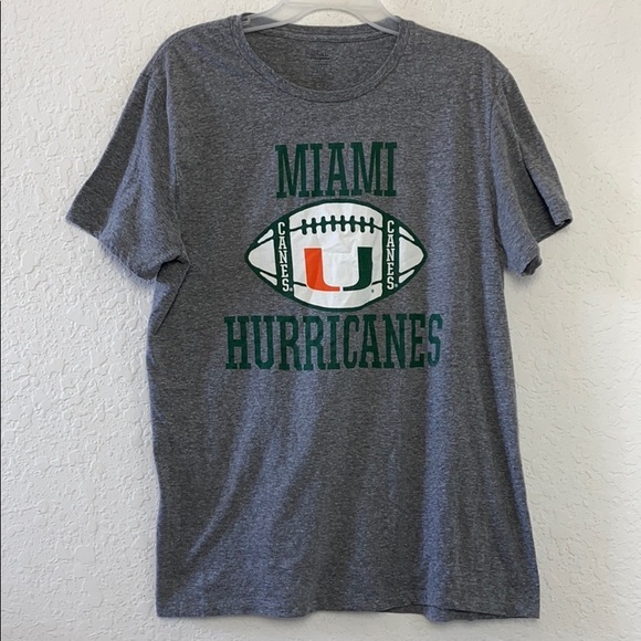 ✅Men Miami Hurricane Football Shirt size L - Picture 1 of 4